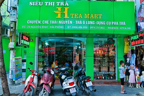 Cửa hàng bán chè Thái Nguyên ở Hải Phòng